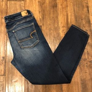 AE super stretch high rise jeggings